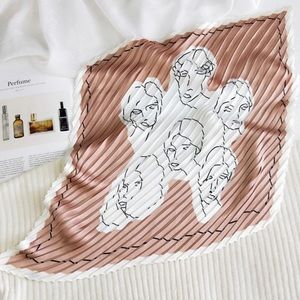 Vintage Abstract Hair Scarf Headband